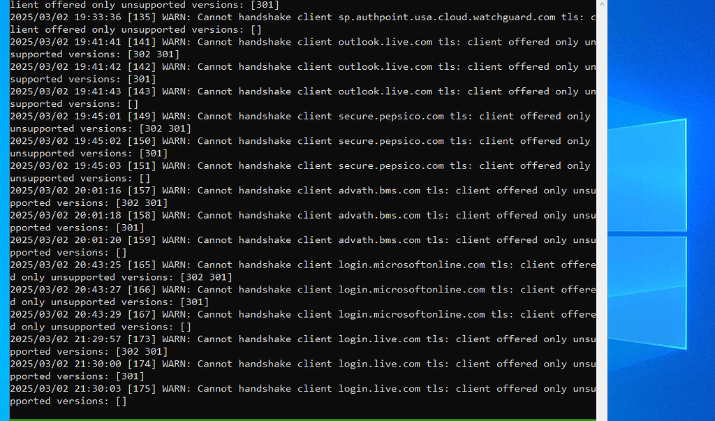 Cannot handshake client tls - Evilginx - FluxxSet